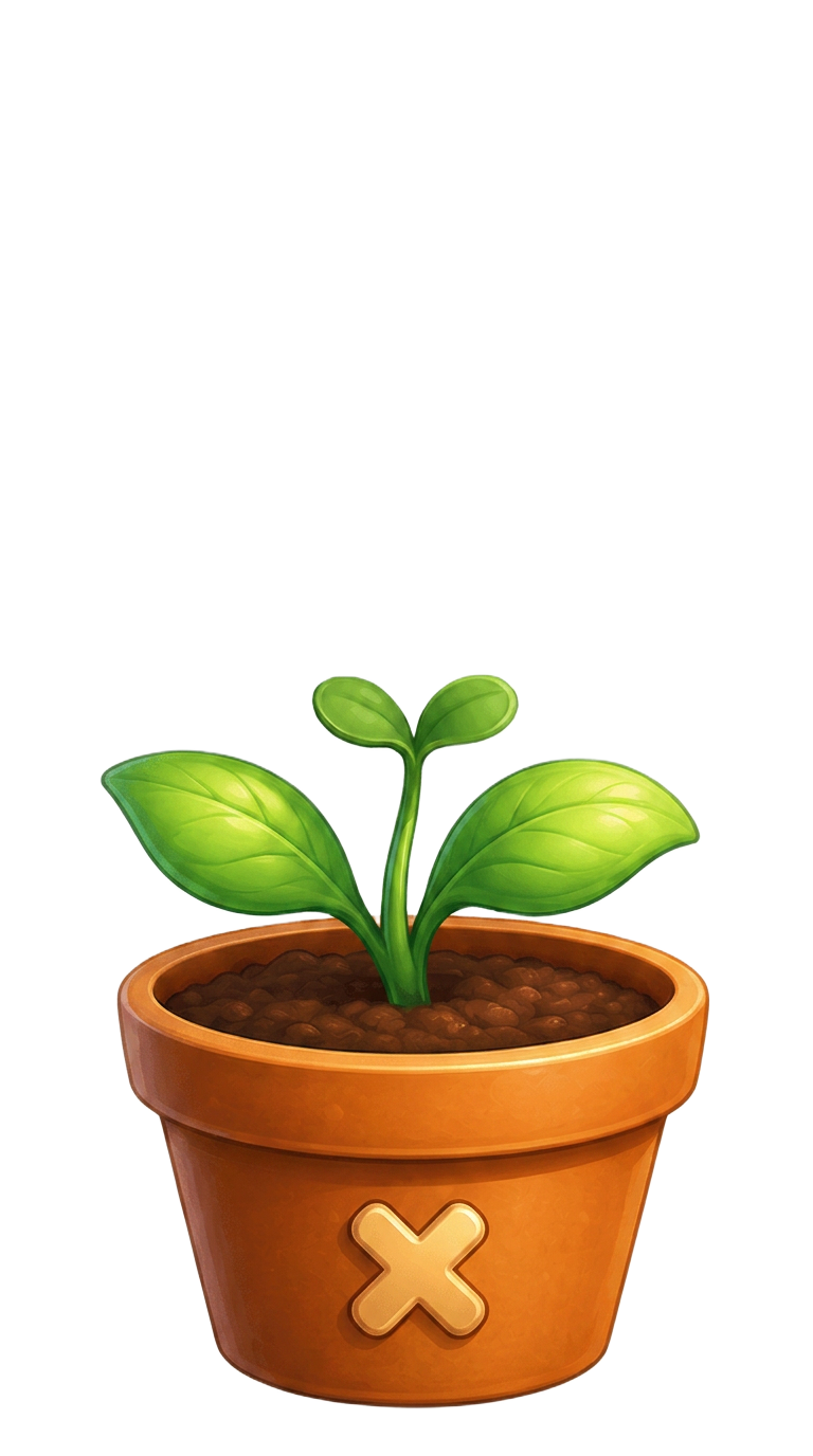 2× tables plant